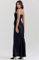 Maisy | Women's Strapless Corset Maxi Dress