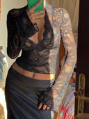 Skye | Women's Longsleeve Lace Top