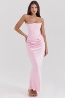 Maisy | Women's Strapless Corset Maxi Dress