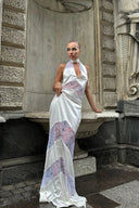 Ariana | Women's Elegant Halterneck Maxi Dress