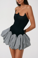 Colette | Women's Asymmetric Strapless Mini Dress