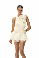 Ayleen | Women's Sleeveless Cutout Mini Dress