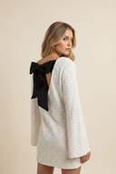 Addison | Women’s Sequin Bow Knee-Length Dress