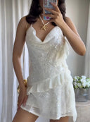 Adeline | Women's Sequin Mini Dress