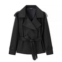 Ainsley | Women's Belted Double Breasted Trench Coat Jacket