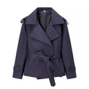Ainsley | Women's Belted Double Breasted Trench Coat Jacket