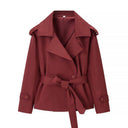 Ainsley | Women's Belted Double Breasted Trench Coat Jacket