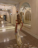 Alicia | Women's Satin Backless Maxi Dress