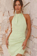 Amayah | Women's Elegant Pleated Maxi Wedding Guest Dress