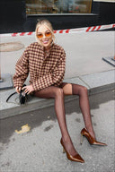 Analia | Women's Zip Jacket High Neck Long Sleeve Two Piece Set