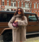 Aria | Oversized Cardigan with Scarf