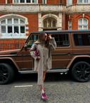 Aria | Oversized Cardigan with Scarf