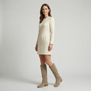 Audrey | Women's Western Round Toe Block Knee High Heel Boots