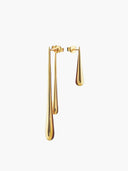 Austina | Women's Long Teardrop Dangle Tapered Shape Earrings