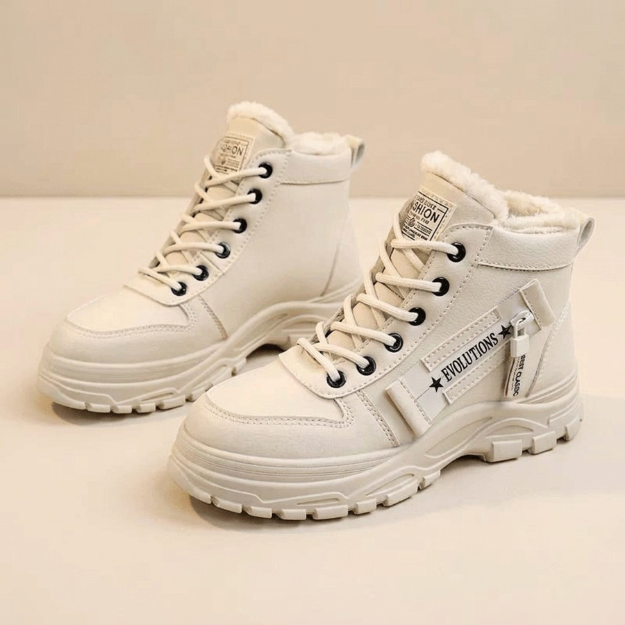 Ayla | Women's Casual Lace Up Chunky Sole Ankle Boots