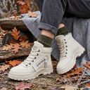Ayla | Women's Casual Lace Up Chunky Sole Ankle Boots