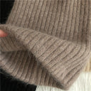 Bernadette | Women's Ribbed Foldover Cuff Fuzzy Knit Beanie