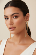 Camila | Women's Elegant Ribbon Earrings