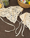 Carmen | Women’s Boho Crochet Open-Knit Head Scarf