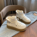 Cassia | Women's Lace Up Round Toe Padded Ankle Boots