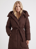Charmaine | Women's Hooded Zip Front Side Pockets Quilted Puffer Jacket