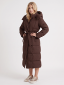 Charmaine | Women's Hooded Zip Front Side Pockets Quilted Puffer Jacket