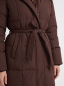 Charmaine | Women's Hooded Zip Front Side Pockets Quilted Puffer Jacket