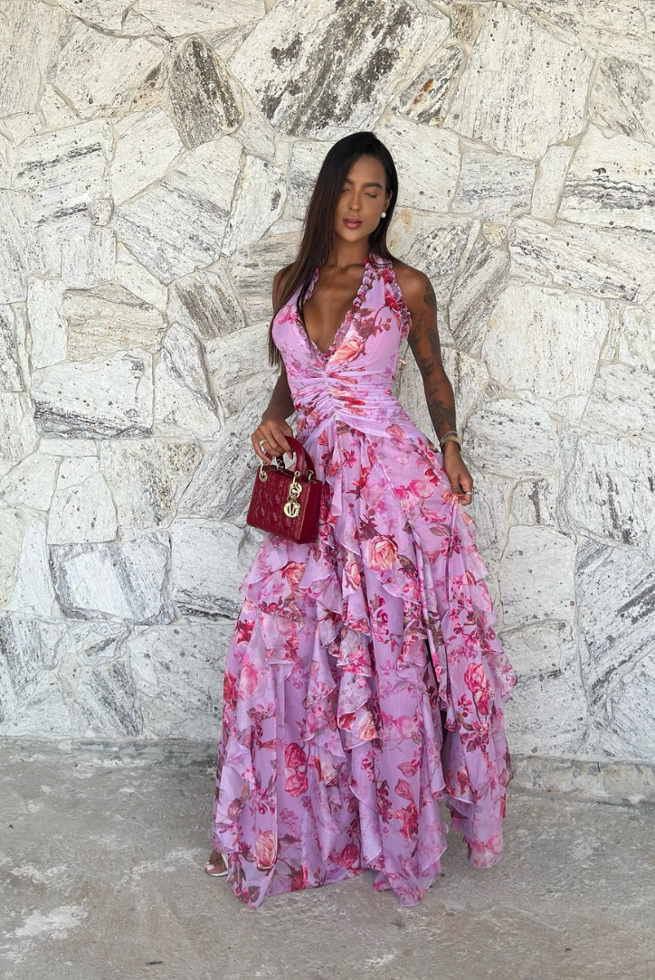 coral maxi dress wedding Sweetest Dream Eyelet Maxi In Coral