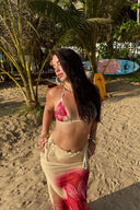 Coralie | Women's Floral Three-Piece Bikini Cover-Up