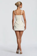 Courtney | Women's Draped Corset Mini Dress