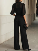 Cozette | Women's Open Front Cardigan Tank Top Wide Leg Knit Three Piece Set