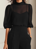 Cozette | Women's Open Front Cardigan Tank Top Wide Leg Knit Three Piece Set