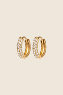 Daisy | Women’s Pavé Hoop Earrings