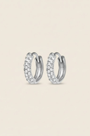 Daisy | Women’s Pavé Hoop Earrings