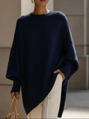 Delilah | Women's Crew Neck Oversized Knitwear Sweater