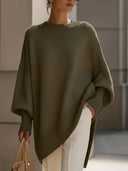 Delilah | Women's Crew Neck Oversized Knitwear Sweater