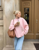 Dove | Women's Drop Shoulder Oversized Warm Soft Knit Sweater