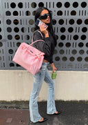 Eileen | Women's Structured Faux Leather Top Handle Satchel Bag