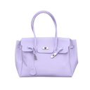 Eileen | Women's Structured Faux Leather Top Handle Satchel Bag