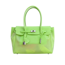 Eileen | Women's Structured Faux Leather Top Handle Satchel Bag