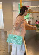 Eileen | Women's Structured Faux Leather Top Handle Satchel Bag