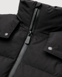 Eira | Women's Belted High Collar Zip Front Hooded Puffer Jacket