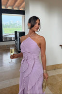 Eliza | Women’s Elegant Ruffled Maxi Dress