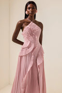 Eliza | Women’s Elegant Ruffled Maxi Dress