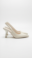 Elizabeth | Women’s Pointed Toe Slingback Heel Sandals