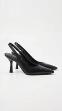 Elizabeth | Women’s Pointed Toe Slingback Heel Sandals