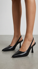 Elizabeth | Women’s Pointed Toe Slingback Heel Sandals