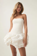 Elora | Women's Bubble Hem Mini Dress