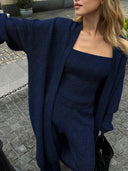 Ensley | Women's Square Neck Three Piece Knit Set