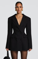Finley | Women's Structured Double-Breasted Mini Elegant Blazer Dress